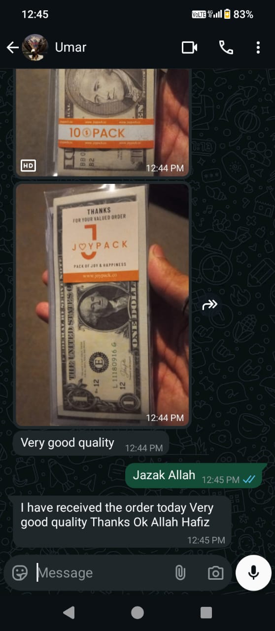 Testimonial Screenshot
