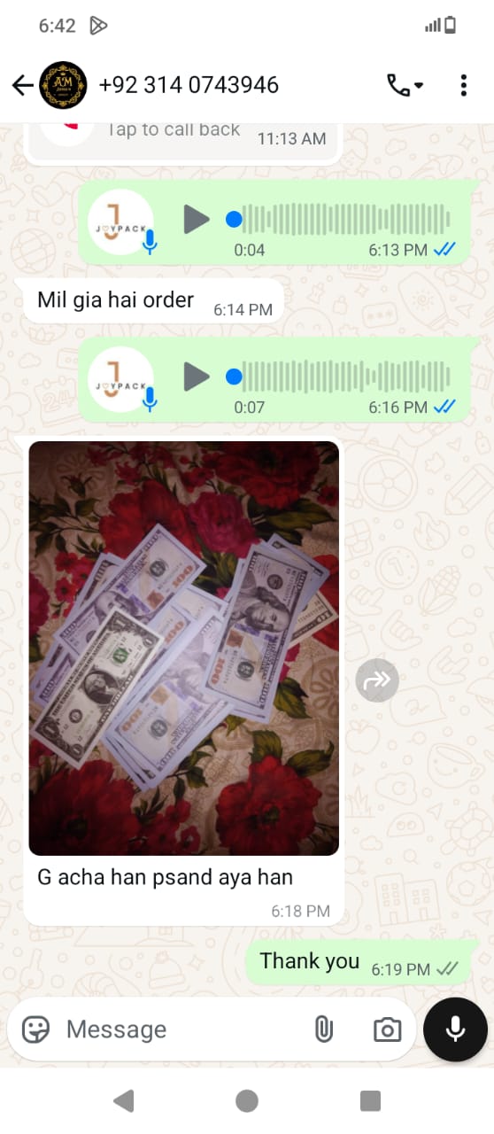 Testimonial Screenshot
