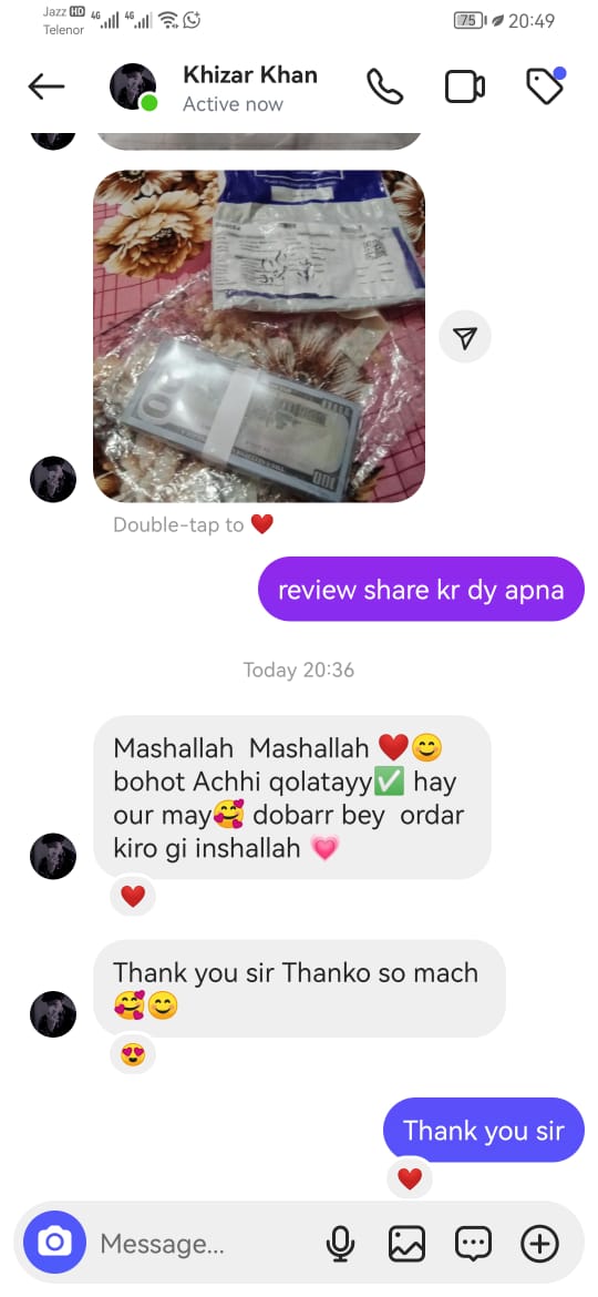 Testimonial Screenshot
